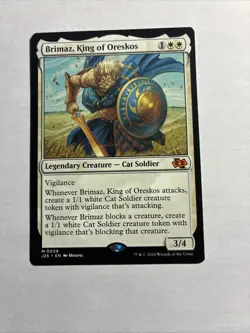 Brimaz, King of Oreskos (Anime) - Foundations Jumpstart MTG Plus Bonus Rare!!! - Image 1