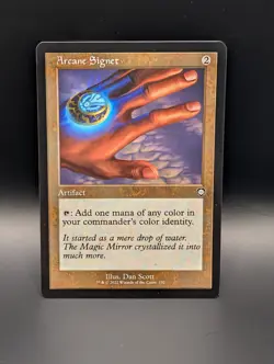 MTG - Arcane Signet - RETRO FRAME - Artifact - BRC #132 - Image 1