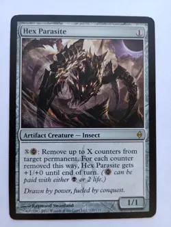 MTG - 1x Hex Parasite - New Phyrexia - LP - Image 1