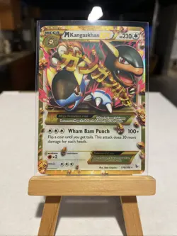 M Kangaskhan EX (109 Secret Rare) 2015 Pokemon TCG - XY Flashfire - Image 2