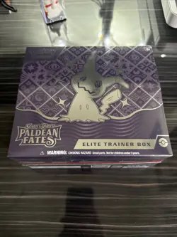 Pokemon Scarlet & Violet Paldean Fates ETB Elite Trainer Box Sealed - Image 1