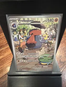 Pokemon TCG Scarlet And Violet Probopass 182/167 Twilight Masquerade Holo NM - Image 1