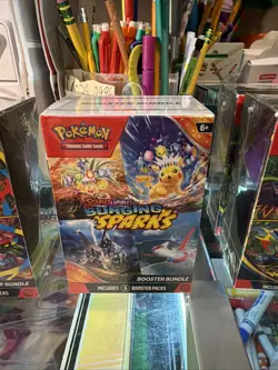Pokemon TCG Scarlet/Violet Surging Sparks Booster Bundle 6 Booster Packs SEALED - Image 1