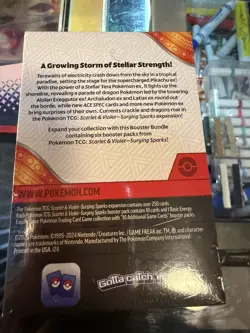 Pokemon TCG Scarlet/Violet Surging Sparks Booster Bundle 6 Booster Packs SEALED - Image 5
