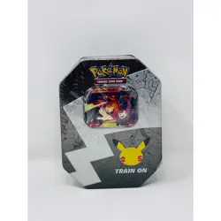 Pokemon TCG Celebrations Lance's Charizard V Tin Sealed SWSH133 25th Anniversary - Image 1