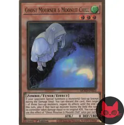 Yugioh Ghost Mourner & Moonlit Chill MGED-EN023 Gold Rare 1st Edition NM - Image 1