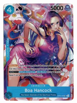 One Piece Boa Hancock (Parallel) (OP01-078/284) OP01 Romance Dawn NM - Image 1