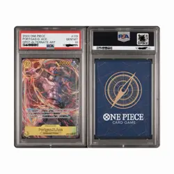 2024 ONE PIECE OP07-500 YEARS IN THE FUTURE 119 PORTGAS D. ACE ALT ART PSA 10 - Image 1