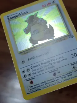 Pokemon TCG English Card Jungle Set WOTC Kangaskhan 5/64 Holo Rare MP* - Image 2