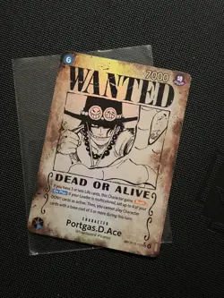 Portgas D Ace OP13 119 SEC (Wanted Poster) (Carrying On His Will) MISPRINT ERROR - Image 5