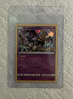 2018 Pokemon Sun & Moon Giratina Holo Prerelease #SM151 MINT Lost Thunder - Image 1