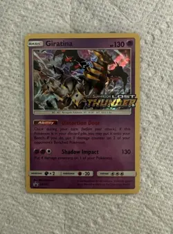 2018 Pokemon Sun & Moon Giratina Holo Prerelease #SM151 MINT Lost Thunder - Image 3