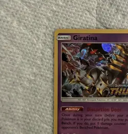 2018 Pokemon Sun & Moon Giratina Holo Prerelease #SM151 MINT Lost Thunder - Image 4