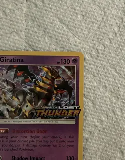 2018 Pokemon Sun & Moon Giratina Holo Prerelease #SM151 MINT Lost Thunder - Image 5