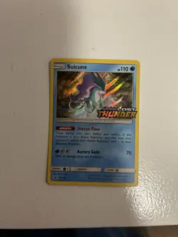 Suicune 2018 Pokemon TCG #SM149 Sun & Moon Lost Thunder Rare Holo Stamped - Image 1
