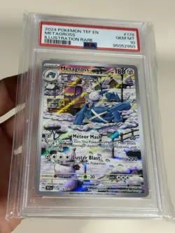 Metagross 178/162 Temporal Forces Holo Card Illustration Rare PSA 10 Gem Mint - Image 2