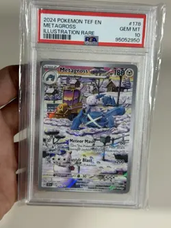 Metagross 178/162 Temporal Forces Holo Card Illustration Rare PSA 10 Gem Mint - Image 4