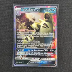 Tyranitar GX - 121/214 - Ultra Rare - Lost Thunder - Pokemon Card - NM/M - Image 1