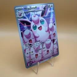 Pokemon Wigglytuff 105/094 Phantasmal Flames Illustration Rare IR Holo TCG Card - Image 2