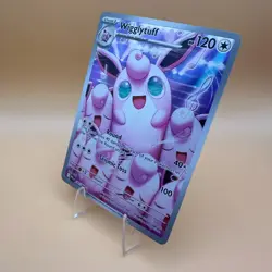 Pokemon Wigglytuff 105/094 Phantasmal Flames Illustration Rare IR Holo TCG Card - Image 3