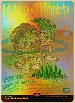 MTG World Shaper RAINBOW FOIL Secret Lair Drop 2017 NM - Image 1