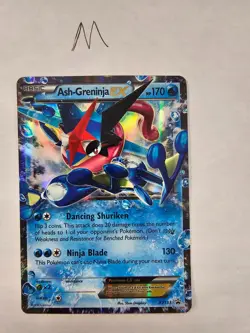 Pokemon TCG Pokemon Ash-Greninja Ex Greninja Promo Holo - Image 1