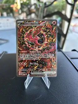 Pokemon TCG Oricorio ex 024 Mega Evolution Black Star Promo Illustration Rare - Image 1