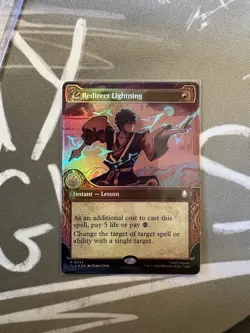 Redirect Lightning (Showcase)NM Foil Avatar: The Last Airbender (TLA) - Image 1