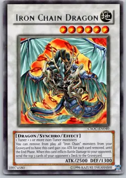 Iron Chain Dragon Crossroads of Chaos CSOC-EN040 Rare - Image 1