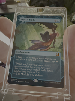 Rhystic Study Wilds of Eldraine: Enchanting Tales Regular - Image 1