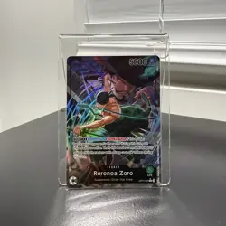 One Piece TCG Roronoa Zoro OP12-020 Leader Alt Art Legacy of the Master English - Image 1