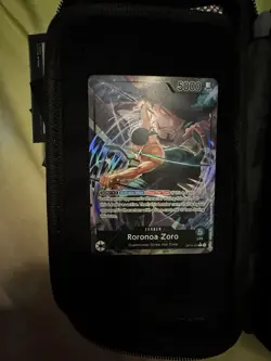 One Piece TCG Roronoa Zoro - Alt Art Leader - OP12-020 Legacy of the Master - Image 1
