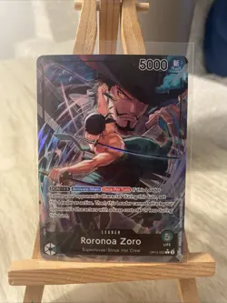 One Piece TCG Roronoa Zoro - Alt Art Leader - OP12-020 Legacy of the Master - Image 1