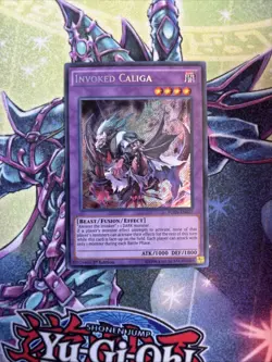 (EY) Yugioh Invoked Caliga FUEN-EN027 1st Secret Rare VLP - Image 1
