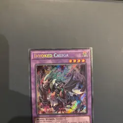 Yu-Gi-Oh! Invoked Caliga FUEN-EN027 1st Edition Secret Rare - Image 3