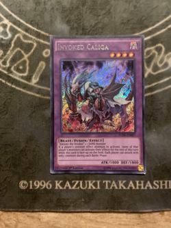 Lightly Played Invoked Caliga - FUEN-EN027 - Secret Rare - 1st Edition MP - Image 1