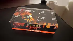 Magic the Gathering MTG INNISTRAD MIDNIGHT HUNT Set Booster Box FACTORY SEALED 630509987184 - Image 1