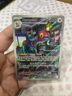 Porygon-Z - 214/182- Paradox Rift - Illustration Rare IR - NM - Pokemon TCG Card - Image 1