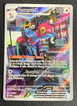 Porygon-Z 214/182 Paradox Rift Illustration Rare Pokemon TCG Card NM - Image 1