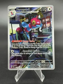 Porygon-Z - 214/182- Paradox Rift - Illustration Rare - NM - Pokemon TCG Card - Image 1