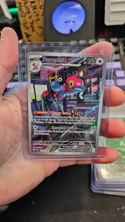 Pokemon TCG: Paradox Rift Porygon-Z 214/182 PAR EN Illustration Rare IR - Image 1