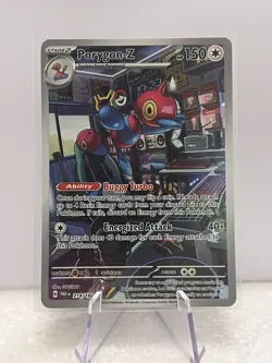 Pokemon TCG Porygon-Z - Paradox Rift (Illustration Rare) 214/182 - Image 1