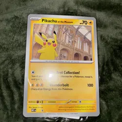 Pikachu At The Museum Jumbo Promo Card - Pokemon Day 2026 - Sealed! - Image 1