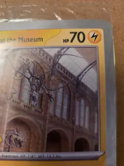 Pokemon En Promo Card Pikachu At The Museum Oversize Brand New Sealed Jumbo Card - Image 3