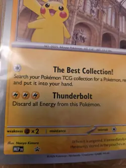 Pokemon En Promo Card Pikachu At The Museum Oversize Brand New Sealed Jumbo Card - Image 5