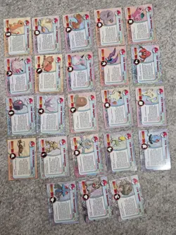 Pokemon Topps Holo Foil Card Lot TV Animation 1999 Charmander Arcanine Meowth - Image 4