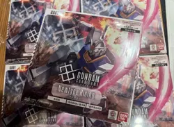 Bandai TCG Gundam Card Game Chinese Newtype Rising GD01 Booster Pack Sealed Box - Image 2