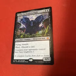Maha Its Feathers Night Bloomburrow Magic: The Gathering Card NM Condition - Image 3