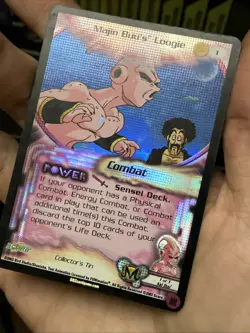Majin Buu's Loogie Limited Foil Score Card Dragon Ball Z, NM Vintage TCG DBZ - Image 3