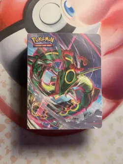 Pokemon TCG Evolving Skies Binder + Cards There’s A Lot Of League Cards Here - Image 1